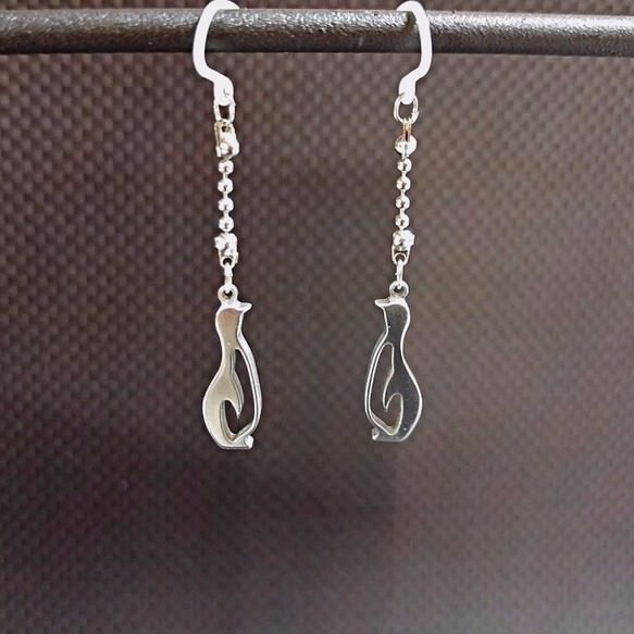 ペンギンのピアス・イヤリング